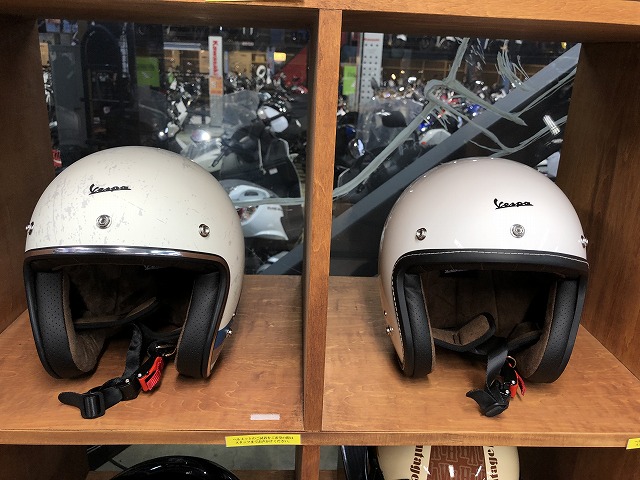 ベスパヘルメット入荷いたしました☆ [最新情報] | U-MEDIA (ユーメディア) | -  中古バイク・新車バイク探しの決定版！神奈川・東京でバイク探すならユーメディア！