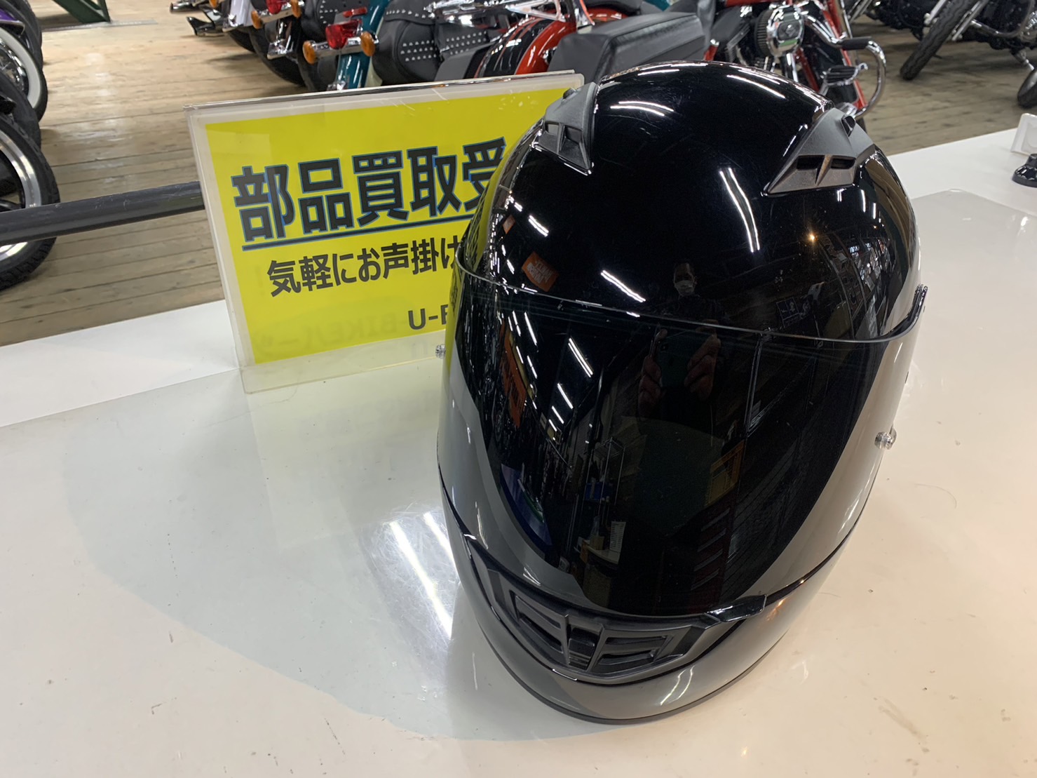 HJC フルフェイスヘルメット ブラック サイズ：XL スモークシールド