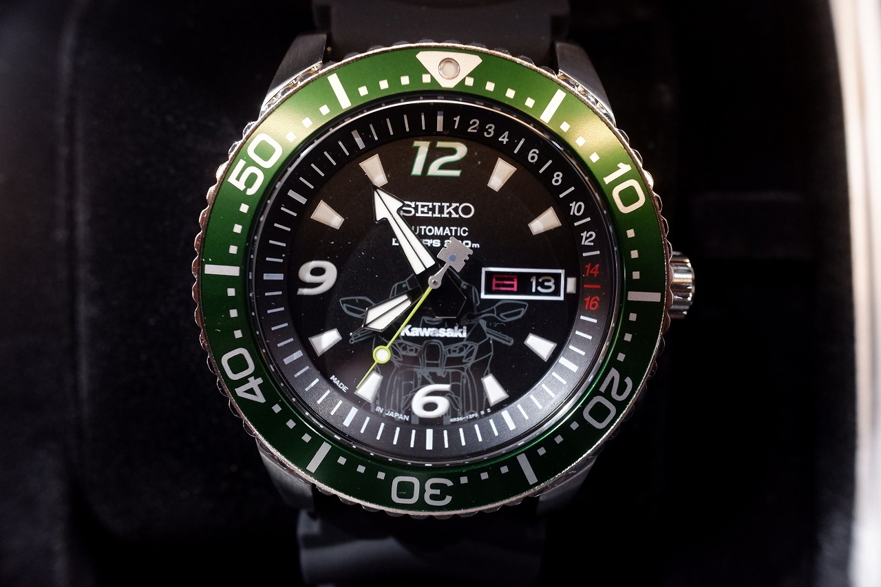 カワサキ×SEIKO Nimja ZX-10R ウォッチメンズ - 腕時計(デジタル)