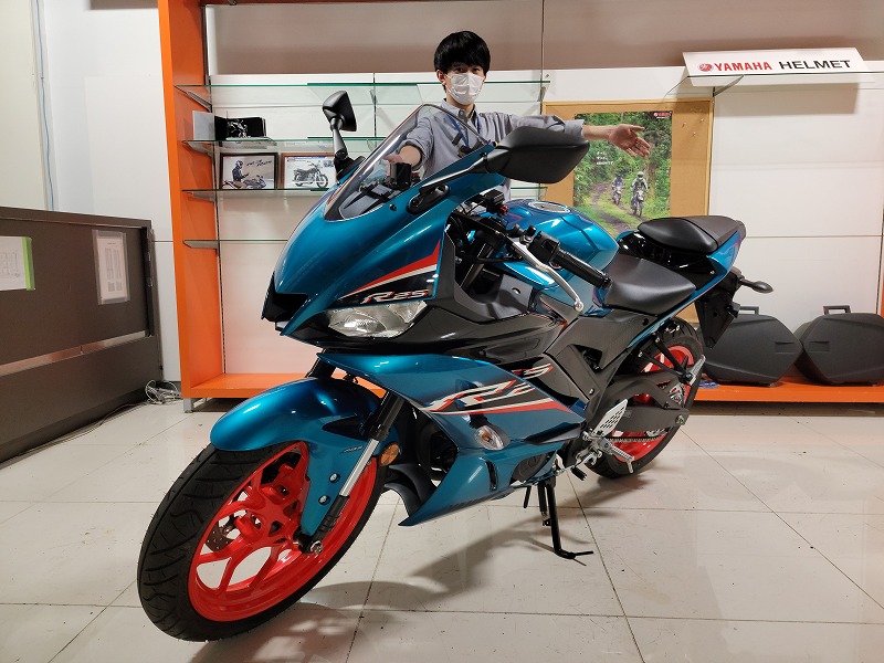 YZF-R25 シアンカラー入荷致しました！ [最新情報] | U-MEDIA (ユーメディア) | -  中古バイク・新車バイク探しの決定版！神奈川・東京でバイク探すならユーメディア！