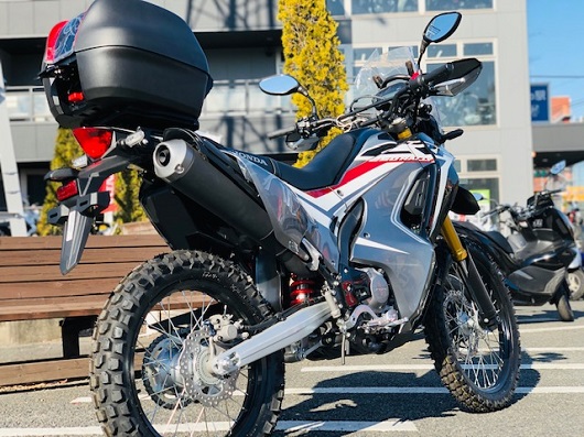 Crf250ラリー Box付きです 最新情報 U Media ユーメディア 中古バイク 新車バイク探しの決定版 神奈川 東京でバイク探すならユーメディア