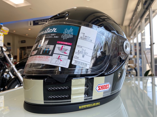 SHOEI「グラムスター」入荷しました！ [最新情報] | U-MEDIA (ユーメディア) | -  中古バイク・新車バイク探しの決定版！神奈川・東京でバイク探すならユーメディア！