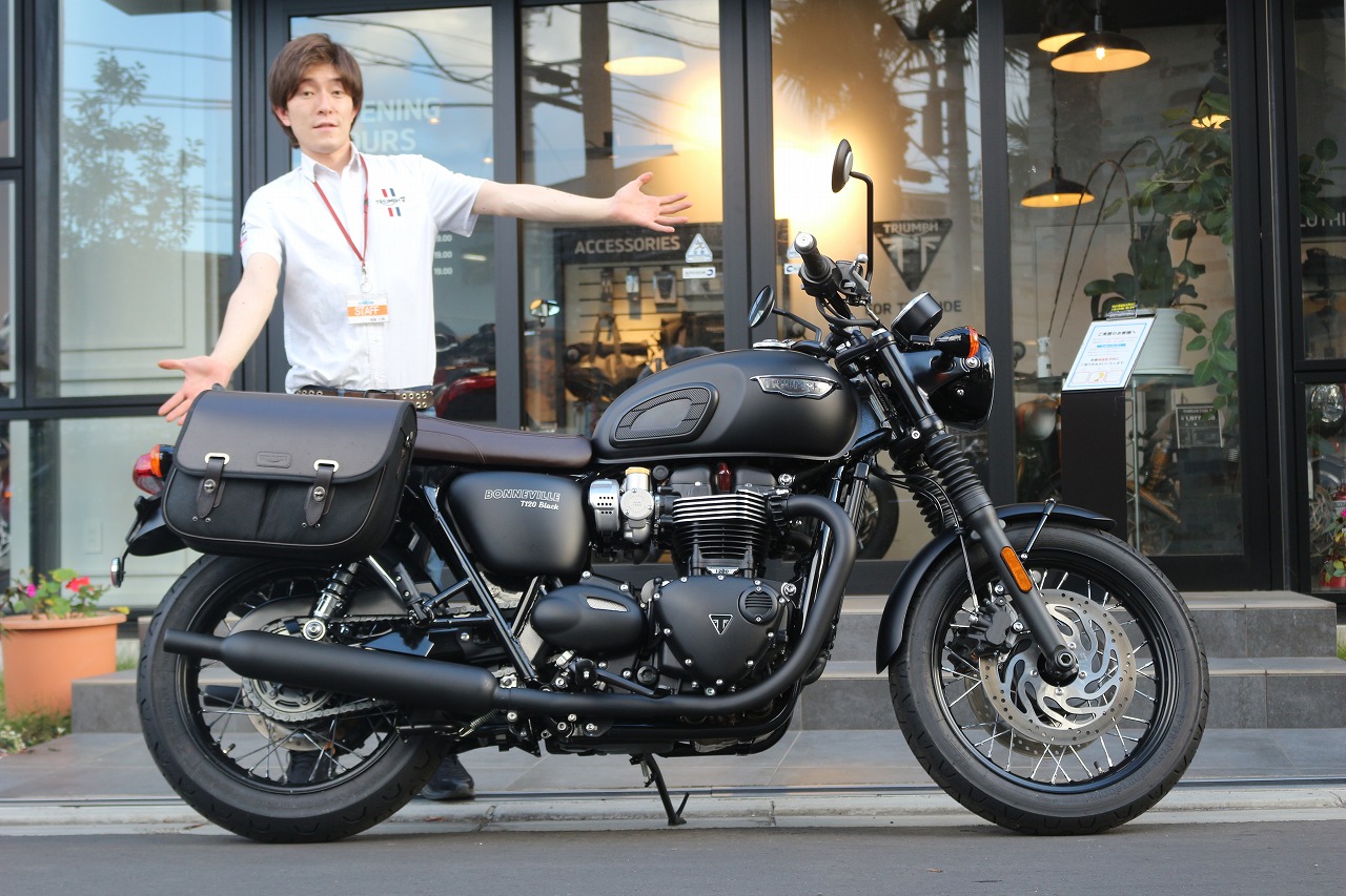 希少 人気のボンネビルt1black マットブラック が入荷いたしました 最新情報 U Media ユーメディア 中古 バイク 新車バイク探しの決定版 神奈川 東京でバイク探すならユーメディア