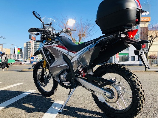 Crf250ラリー Box付きです 最新情報 U Media ユーメディア 中古バイク 新車バイク探しの決定版 神奈川 東京でバイク探すならユーメディア